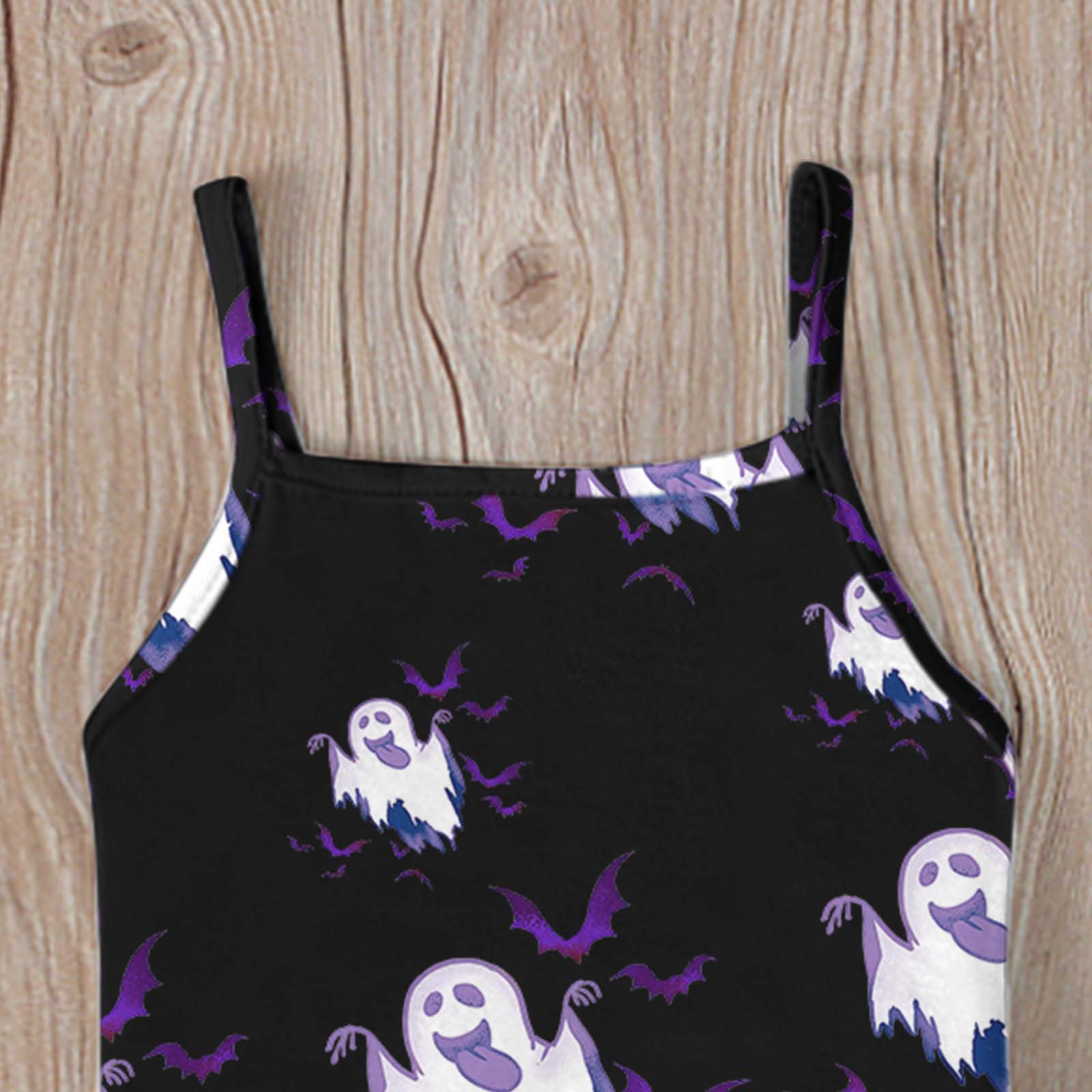 Body sin mangas de halloween para bebé niña en algodón_voghion.com