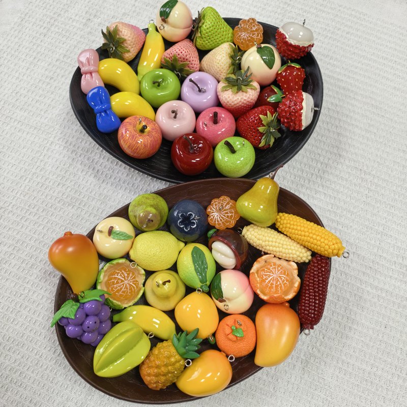 Cross-Border Hot-Selling Fashion Keychain Bag Pendant, Realistic Apple Fruit Ornament, Creative Apple Pendant Accessory Cross-Border Hot-Selling Fashion Keychain Bag Pendant, Realistic Apple Fruit Ornament, Creative Apple Pendant Accessory