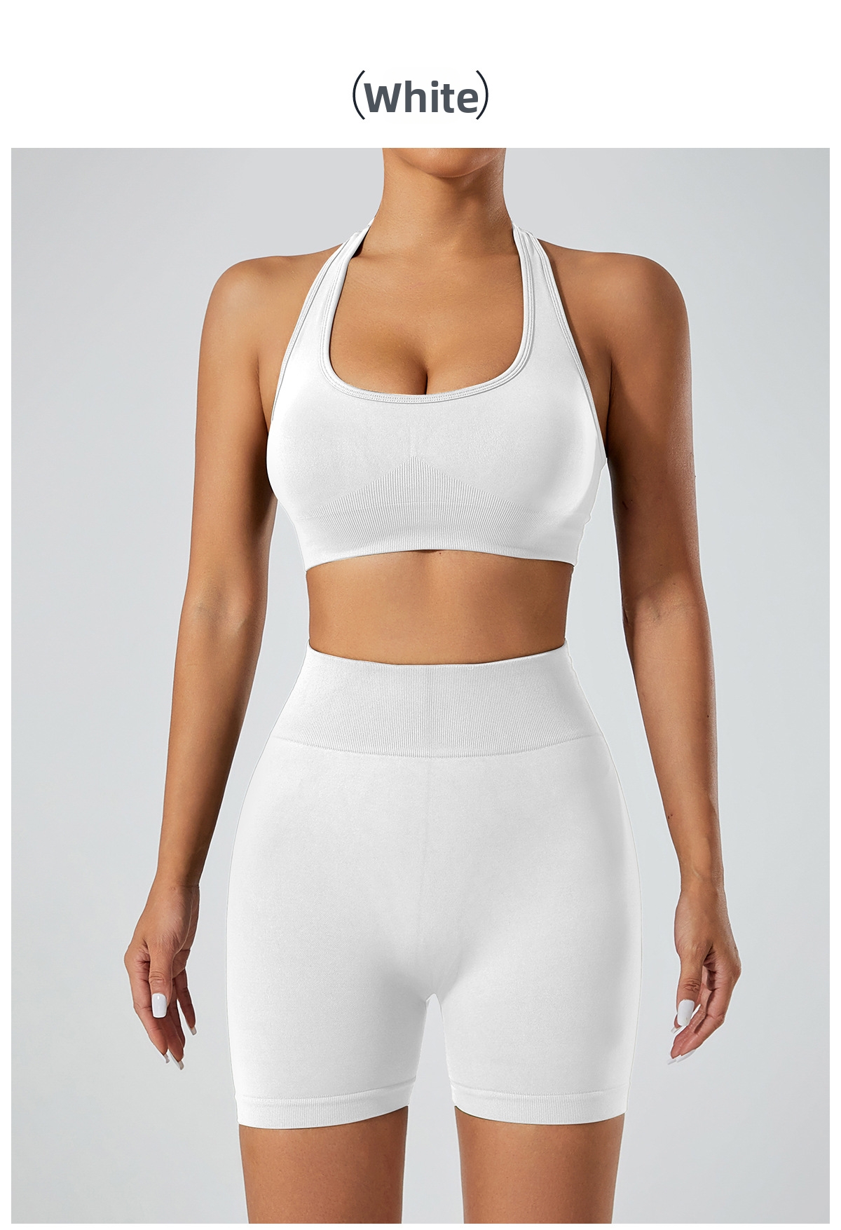 High Waist Seamless Yoga Suit Backless Fitness Running Slimming Sports Outfit For Women_desvips.com