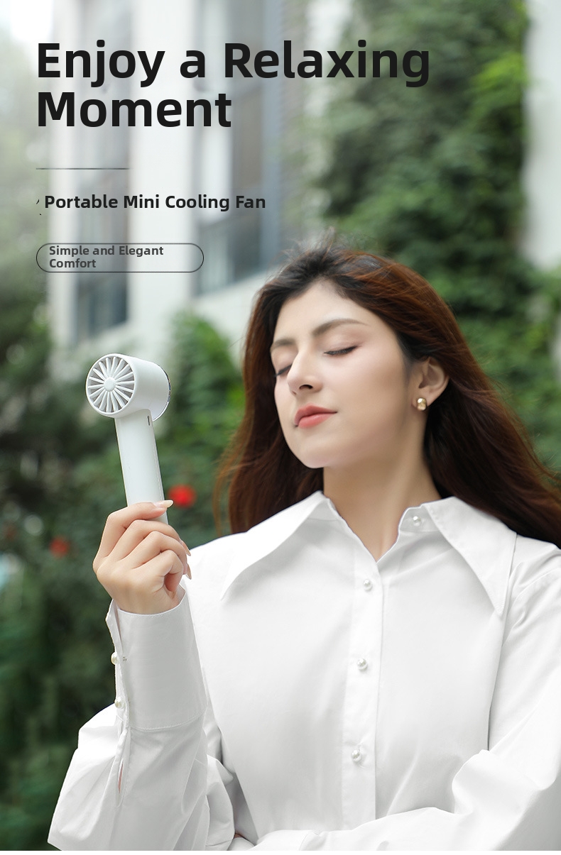 Handheld Fan High-speed Portable Usb Rechargeable Mini Electric Fan_voghion.com