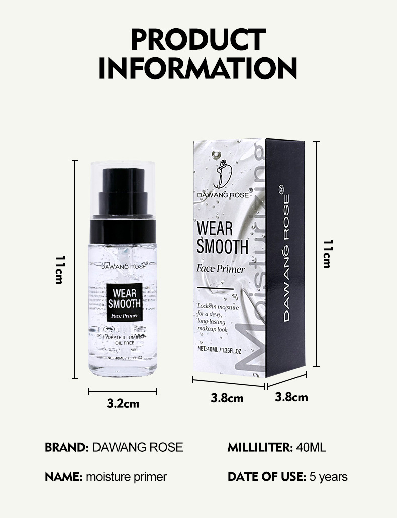 Moisturizing Primer Makeup Base For Radiant Nude Skin Finish_voghion.com