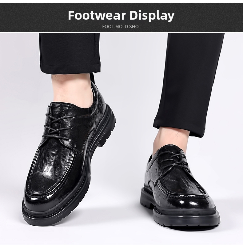 Pantofi casual pentru bărbați din piele pentru work și business_voghion.com