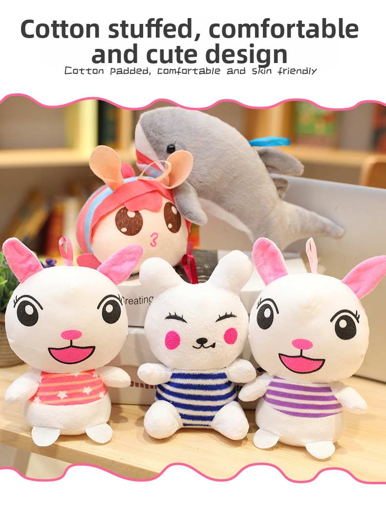 Wedding Plush Toy Set For Couples Mini Interactive Stuffed Animal_voghion.com
