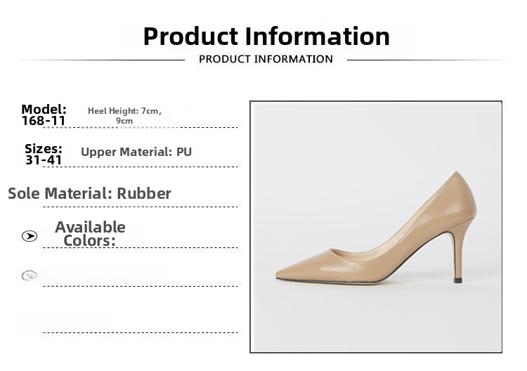 Damen Stiletto Pumps High Heels Für Das Büro Mit Spitzer Kappe_voghion.com