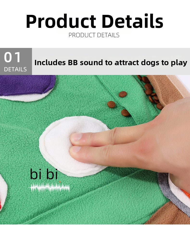 Pet Dog Sniffing Mat Large Educational Training Toy For Dogs_voghion.com