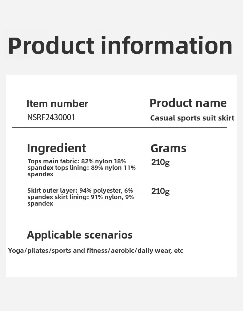 Tennis Suit Fitness Suit Women's Badminton Outdoor Sports Top Lapel Running Skirt Sports Suit_ecoleips.com