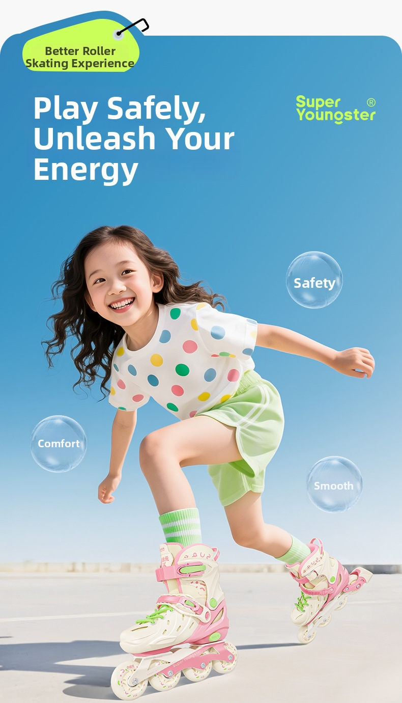 Children's Roller Skates For Boys And Girls Beginners Inline_voghion.com