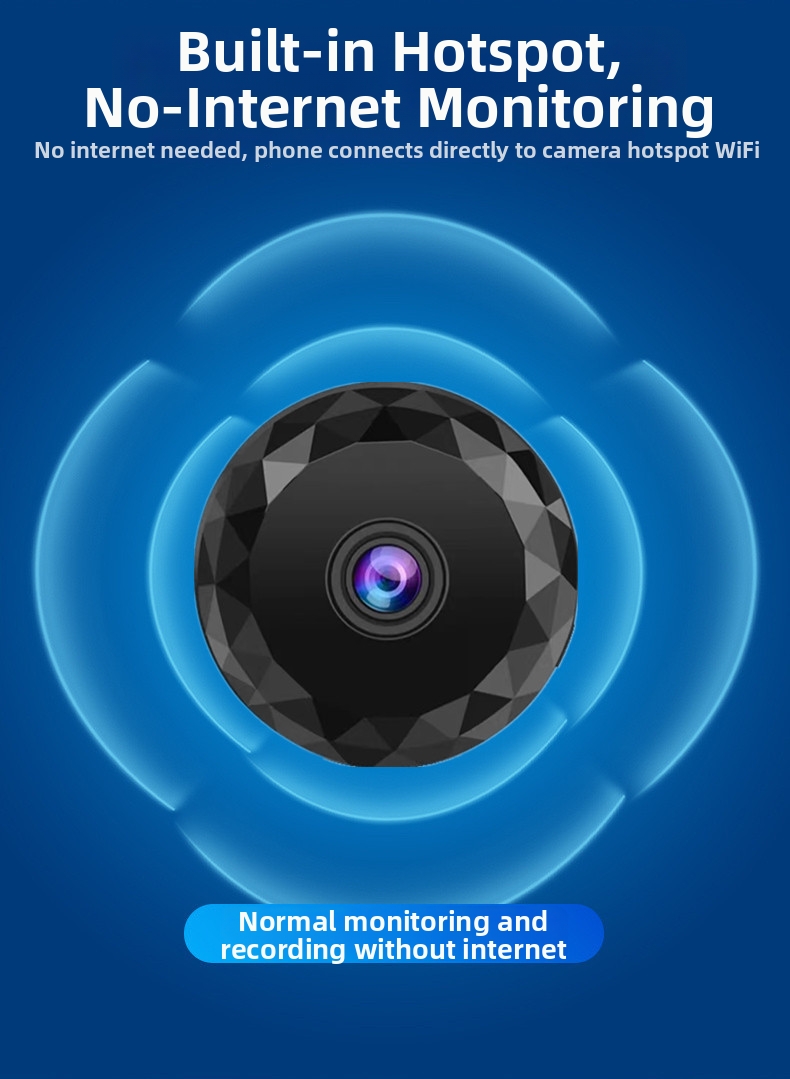 Wireless Camera Ultra Hd Wi-fi Security Surveillance For Home_voghion.com