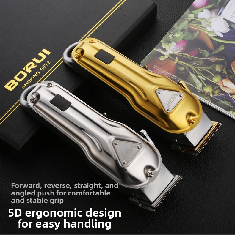 Cortapelos eléctrico profesional de metal recargable trimmer_voghion.com