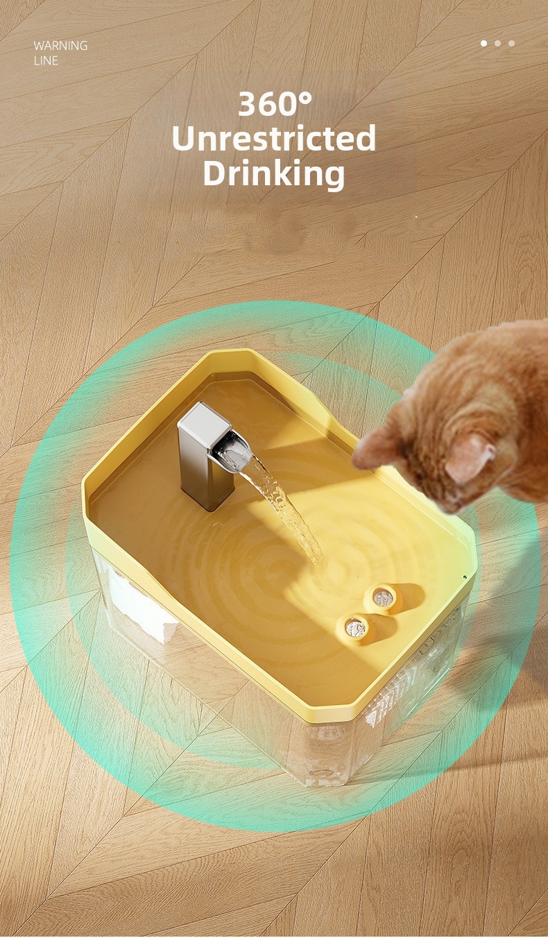 Automatic Pet Water Fountain Large Capacity For Cats And Dogs_voghion.com
