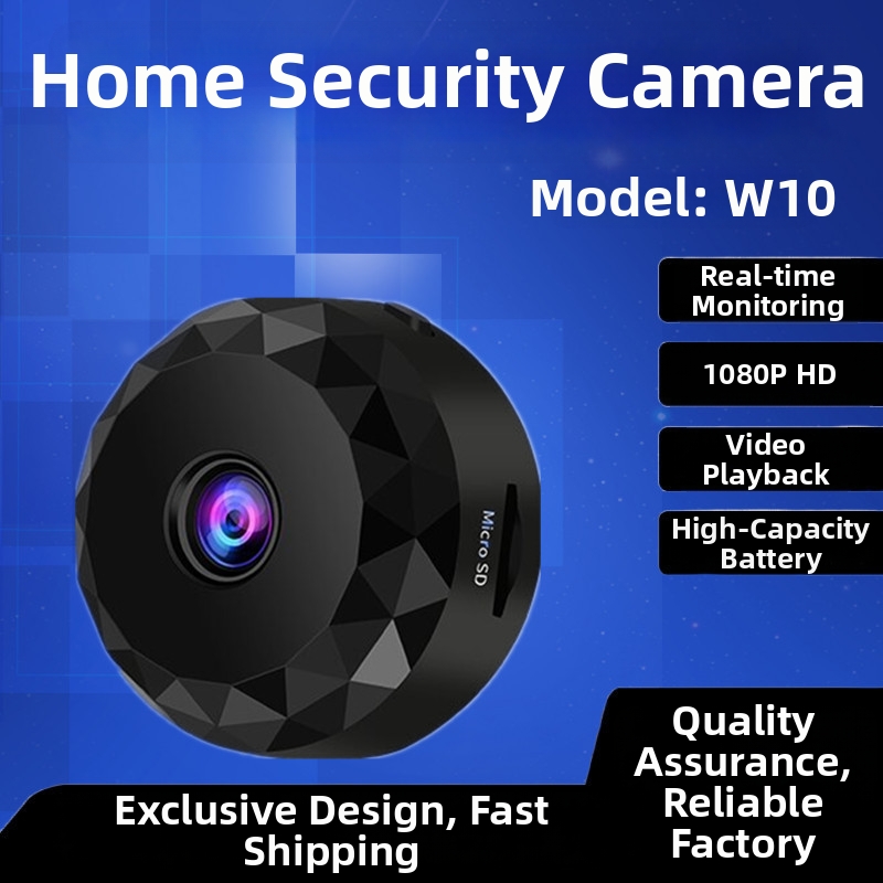 Wireless Camera W10 Remote Monitoring Home Security Ultra HD Network Video Surveillance Wi-Fi Mobile Access_voghion.com