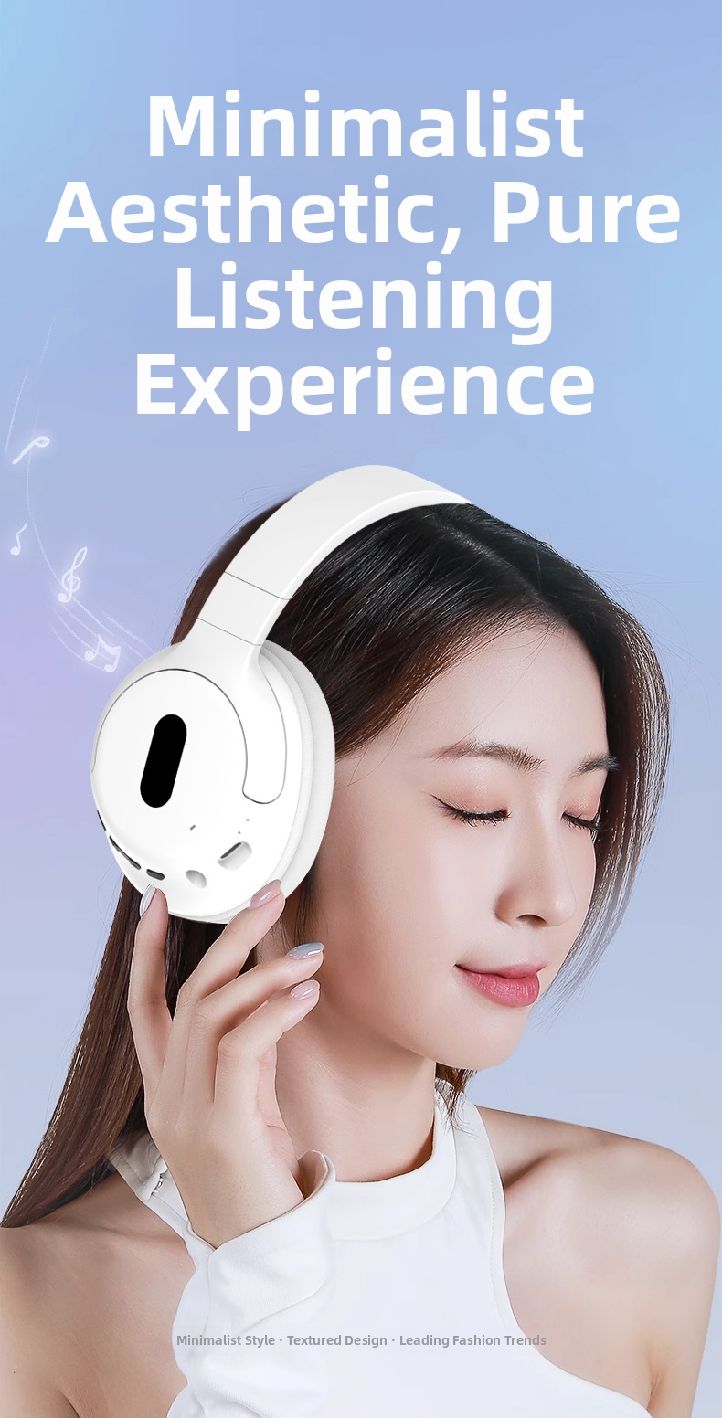 Wireless Over-ear Headphones Bluetooth Noise Cancelling Headset_voghion.com