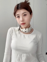 2025新型春夏薄真珠ネックレス磁気吸引ボタン怠け者シルクタオル女性ペンダント首鎖鎖シルクタオル