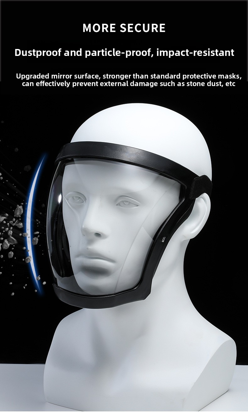 High Definition Transparent Protective Mask Anti-droplet Dust Dustproof Labor Protection Cycling Goggles_voghion.com