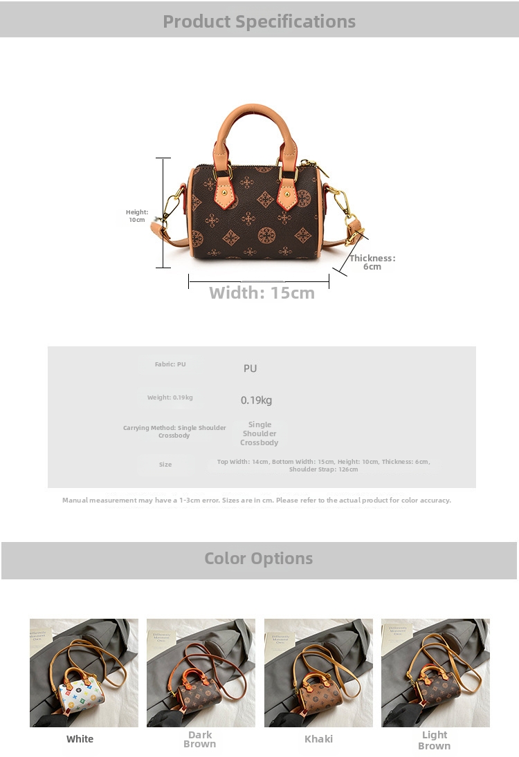 Mini Monogram Umhängetasche Für Kinder Vielseitige Handtasche_voghion.com