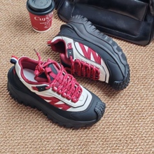 厚底增高橡胶底阿甘鞋女秋新款百搭休闲运动跑步鞋女鞋小个子网红