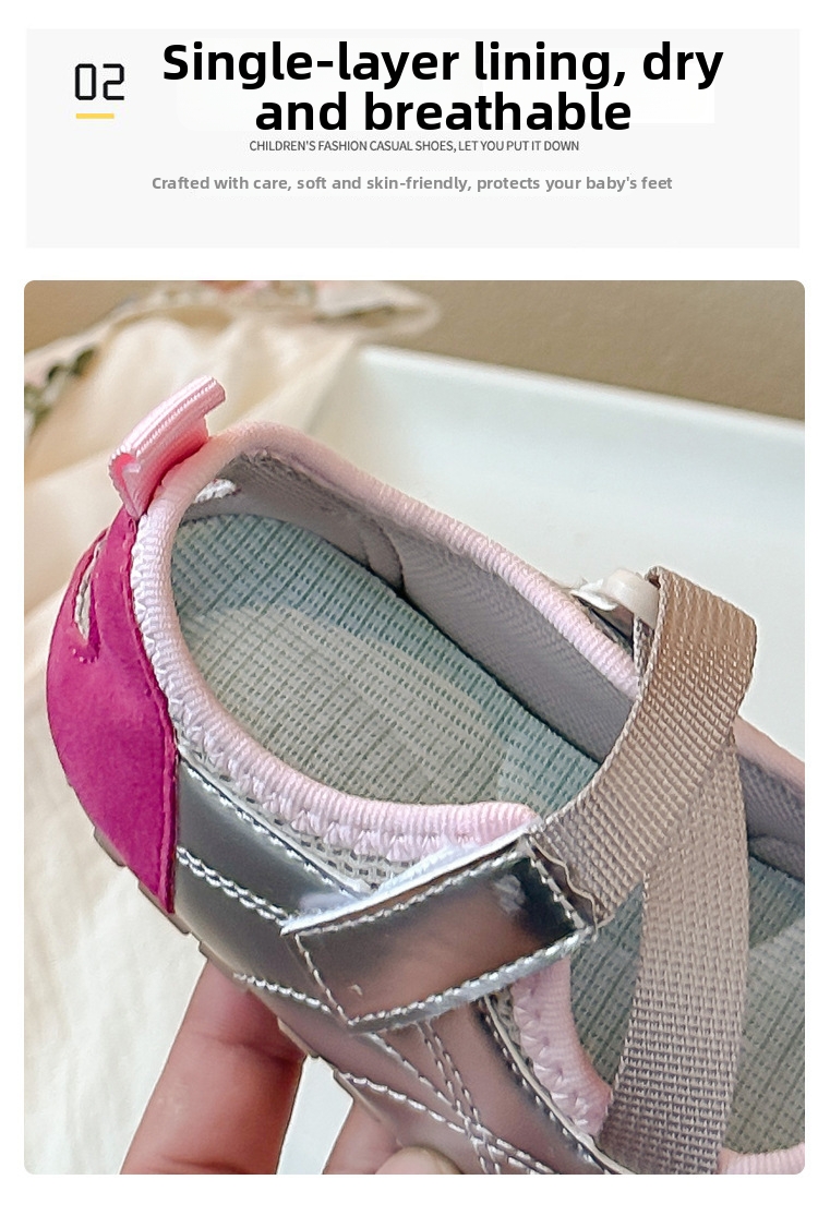 Sapatilhas mary jane estilo bailarina para bebé menina_voghion.com
