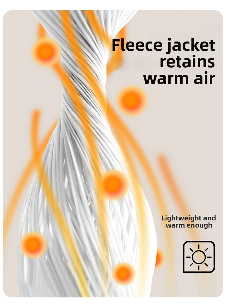 Giacca in pile da uomo con collo a lupetto – cappotto invernale_voghion.com
