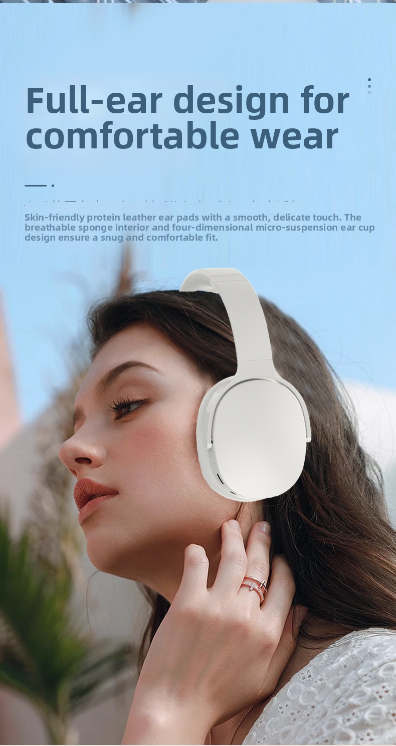 Écouteurs Bluetooth sans fil avec effets sonores multiples, longue autonomie, compatibles avec les vêtements et les téléphones portables, destinés à l'exportation_voghion.com