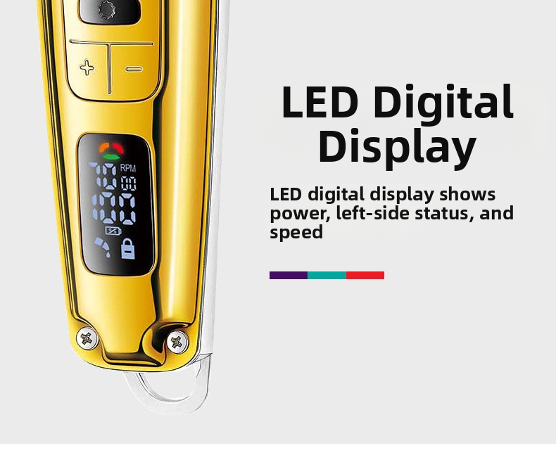 Professional Rechargeable Hair Clipper For Men Salon Styling Tool_voghion.com