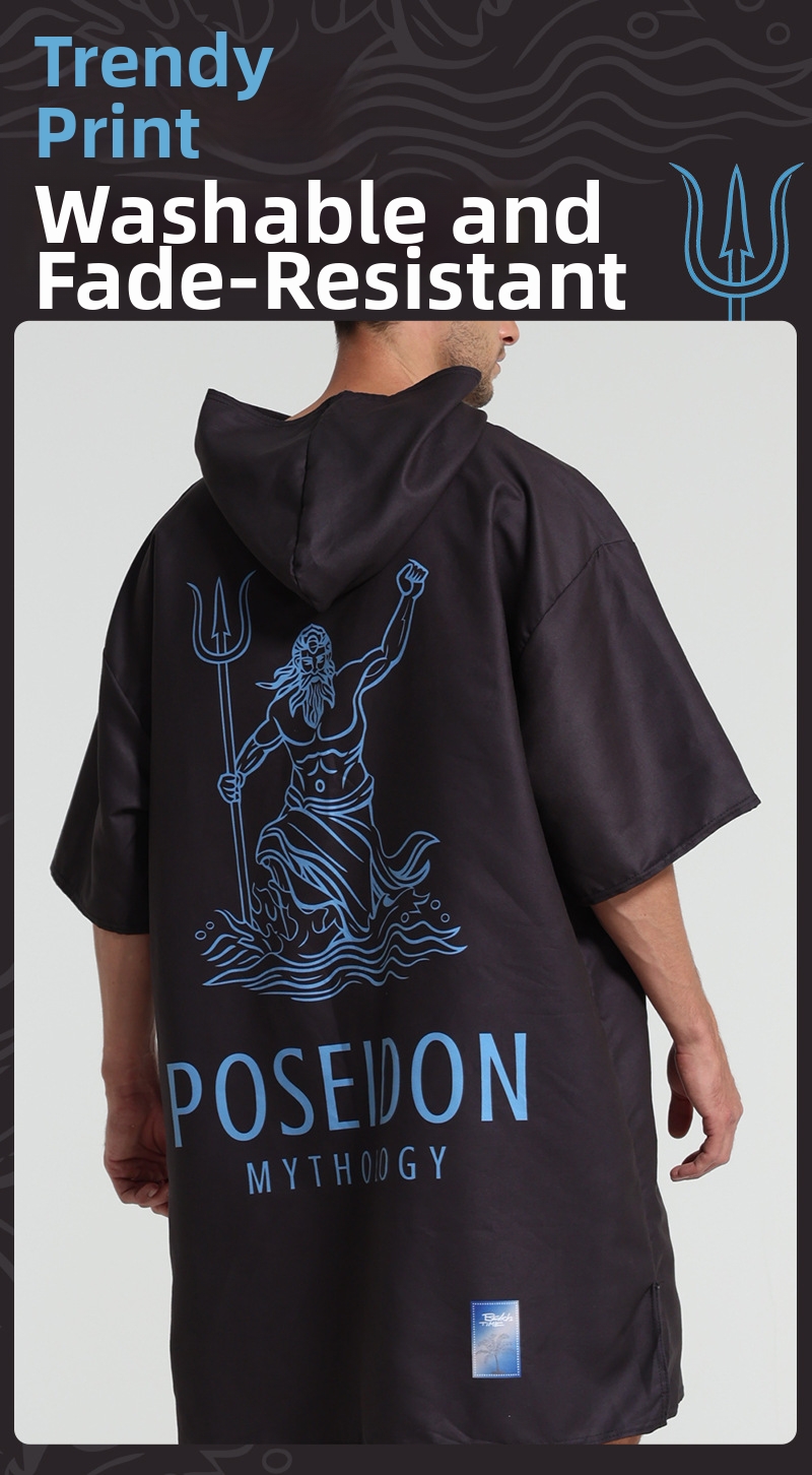 Quick Drying Change Robe Swimming Towel For Surfing And Beach_voghion.com