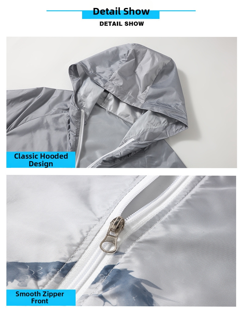 Men's Sun Protection Jacket Upf Quick Drying Outdoor Summer Top_voghion.com