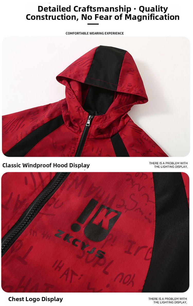 Herren Kapuzenjacke Für Den Herbst Wind- Und Kälteschutz_voghion.com