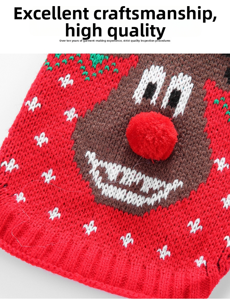 Julegenser til hund med rensdyr til efterår og vinter_voghion.com