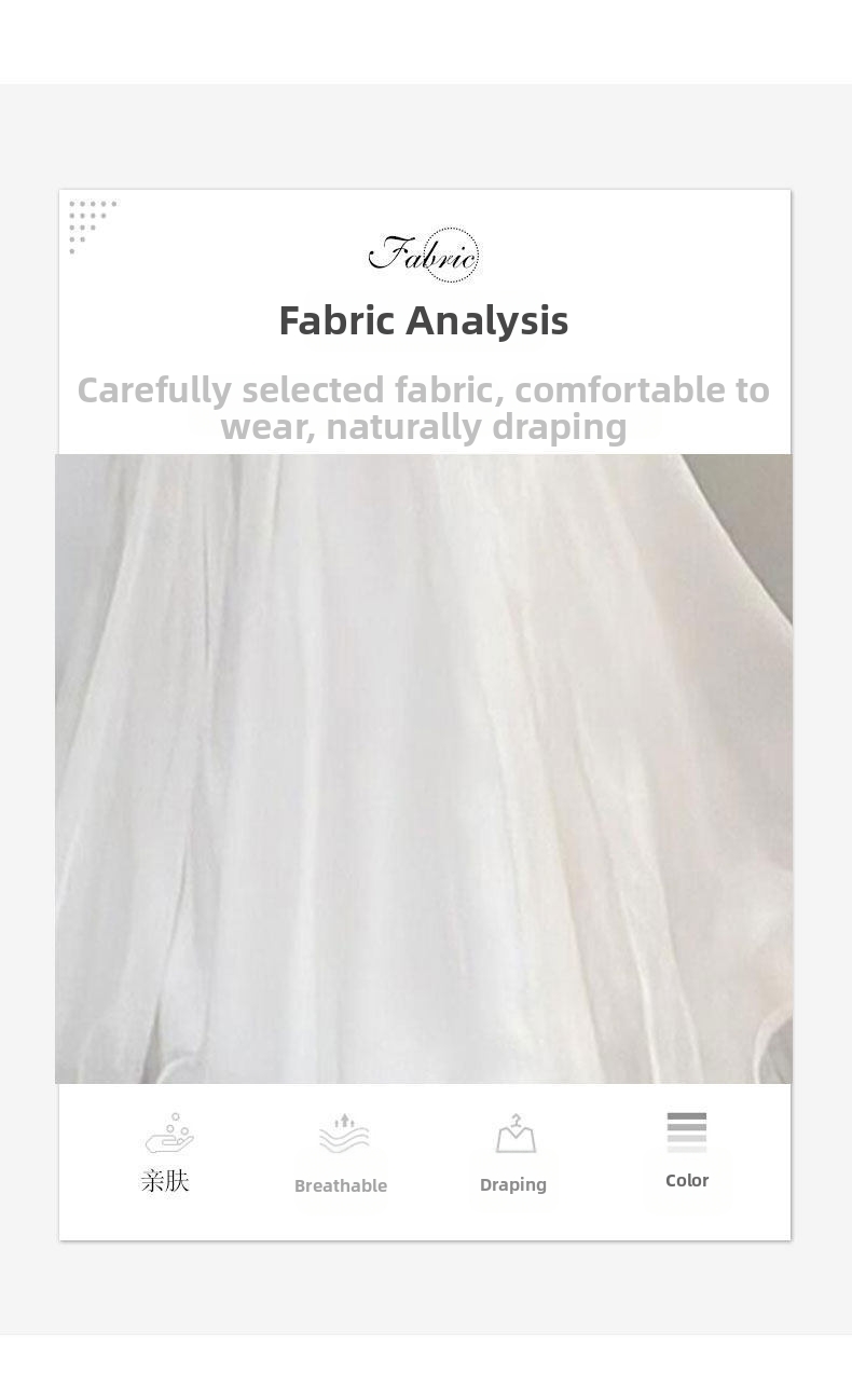Lightweight Off-Shoulder Strapless Wedding Dress French Fairy Style Tulle Bridal Morning Robe for Women New 2026 Engagement Dress_ecoleips.com