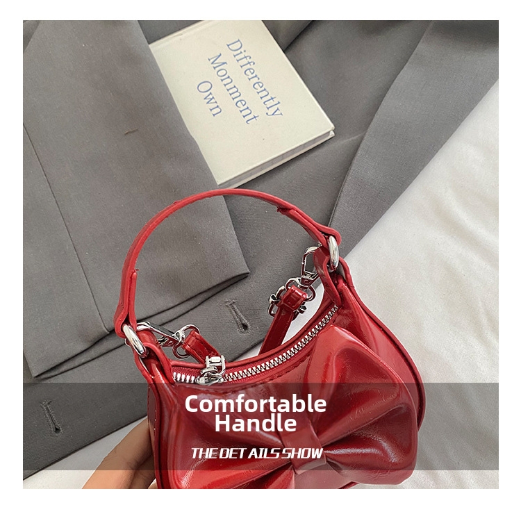 Mini handtas met strik voor meisjes leuke schoudertas_voghion.com