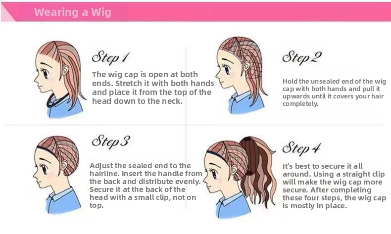 Parrucca lace front sintetica donna lunga nera liscia riga centrale_voghion.com