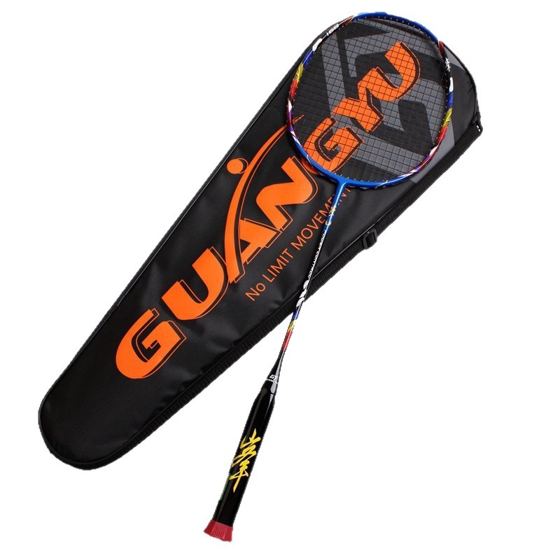 Adult Ultralight 8U Badminton Racquet Lightweight All Carbon Fiber One Piece Design For Home Use Racquet Sports_voghion.com
