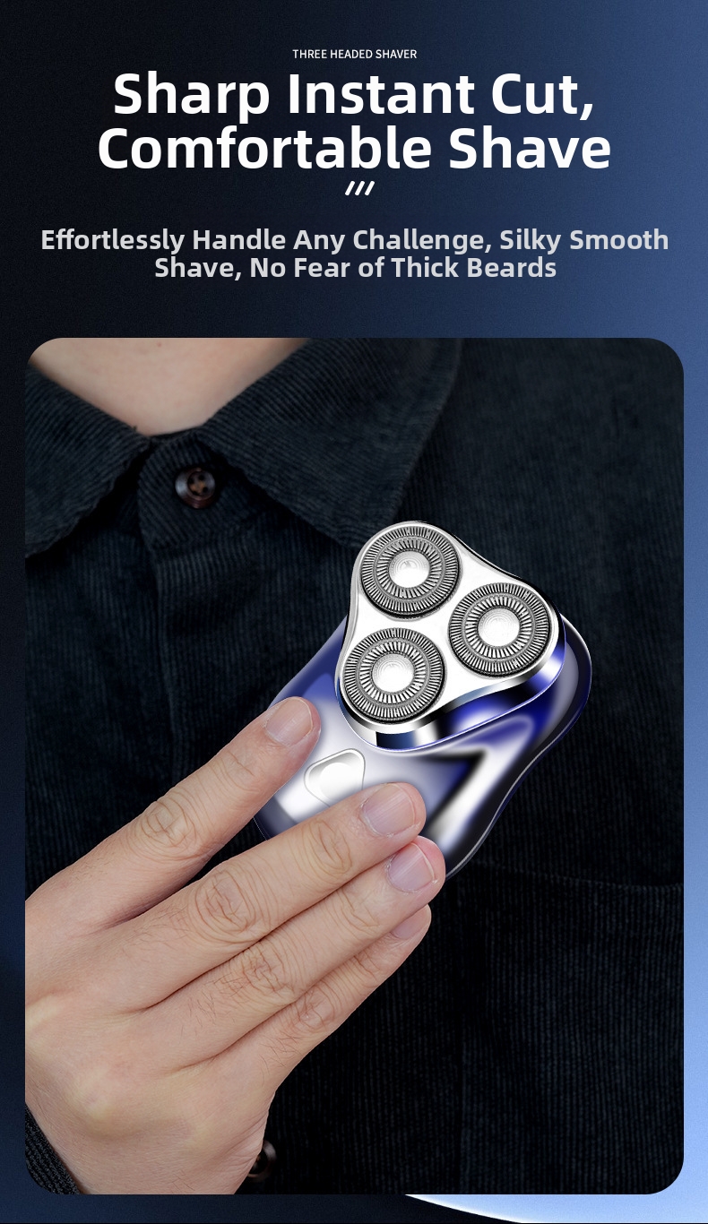 Elektrisch scheerapparaat voor heren draagbare mini trimapparatuur_voghion.com