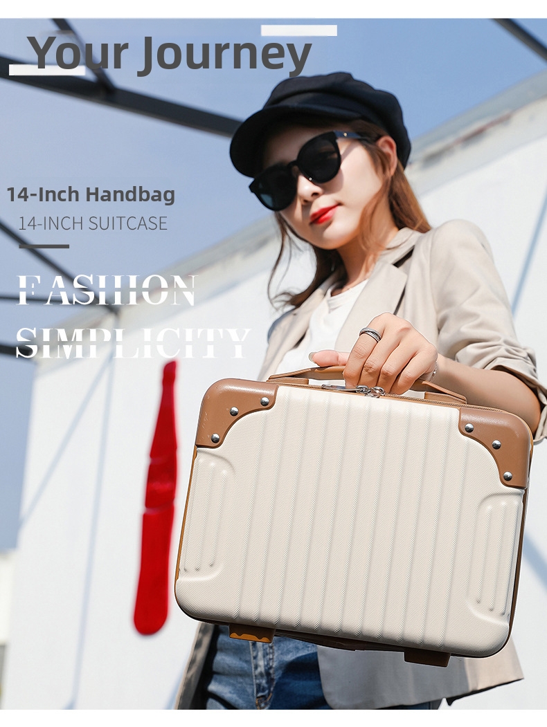 Kosmetiktasche Mini-koffer Reise-tragetasche Mit Viel Platz_voghion.com