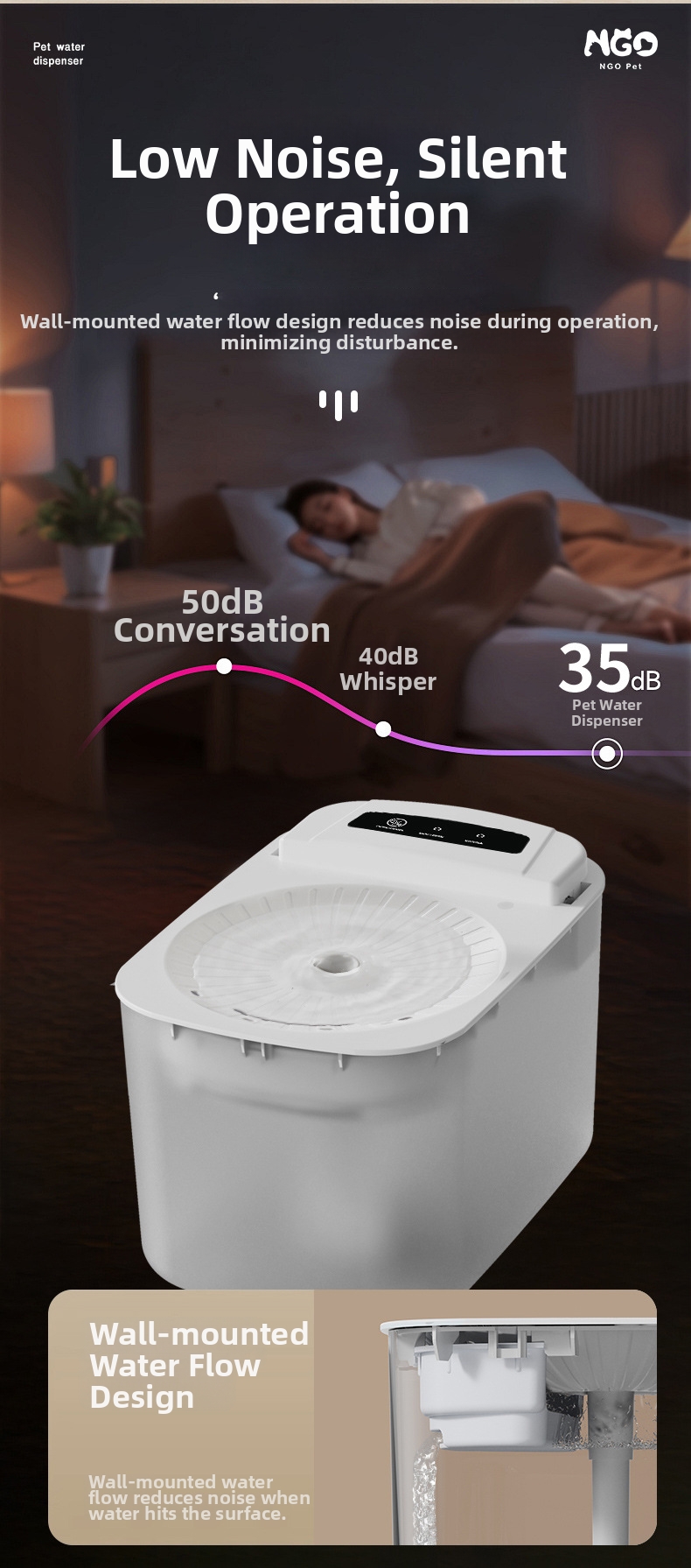 Intelligenter Trinkbrunnen Für Haustiere Mit Klappdeckel_voghion.com