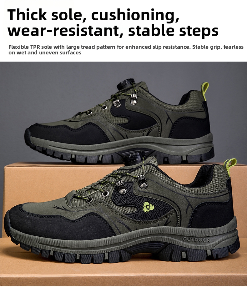 Herren Wanderschuhe Für Outdoor Sport Und Freizeit Mit Profilsohle_voghion.com