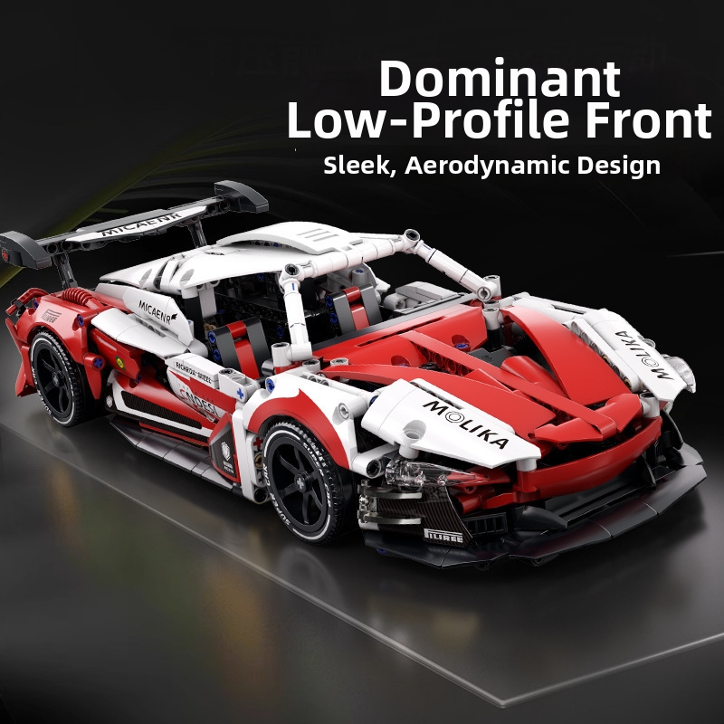 Remote Control Toy Building Blocks Compatible With Car Assembly Supercar Children's Toy Racing Car Models Small Pieces_voghion.com