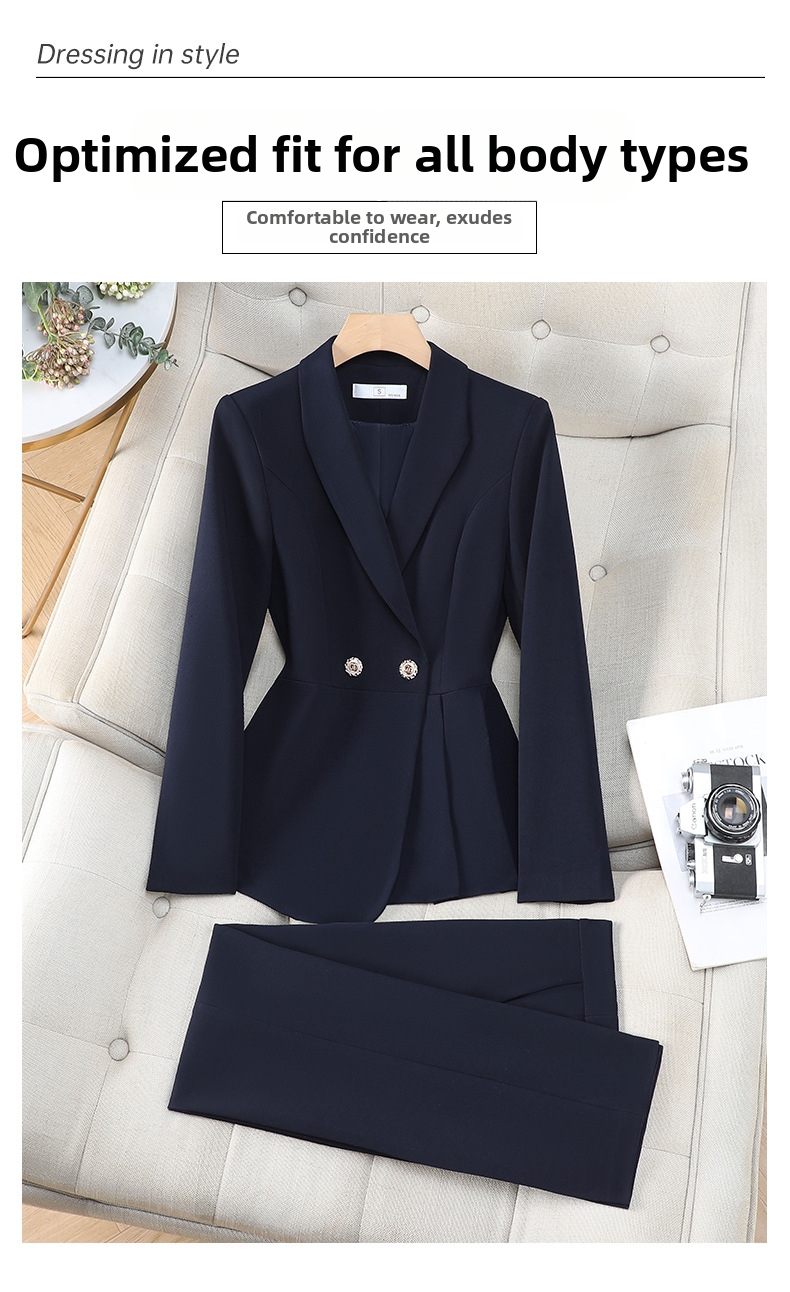 Women's Pant Set Professional Suit For Work Interviews And Formal_voghion.com