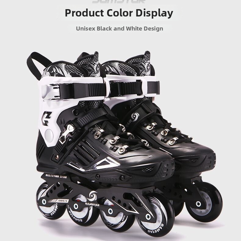 RX5 Adult Inline Roller Skates Freestyle Skating For Beginners Men And Women College Students Sports Outdoor Equipment_voghion.com