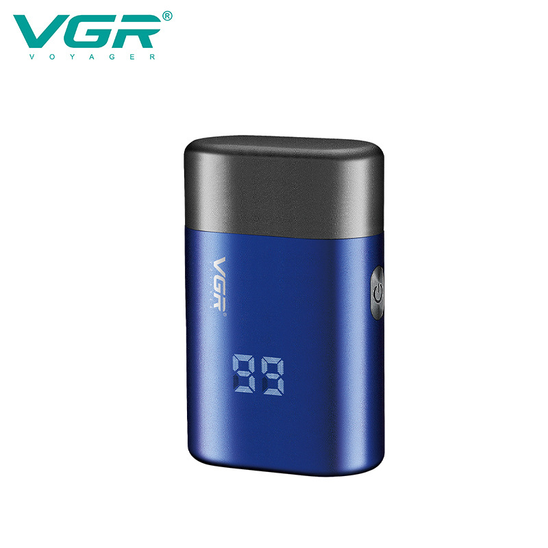 Afeitadora eléctrica para hombre rotativa compacta e impermeable_voghion.com