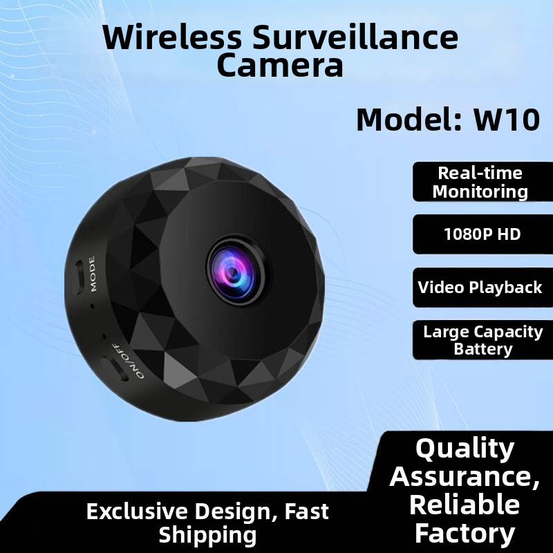 Wireless Camera W10 Remote Monitoring Home Security Ultra HD Network Video Surveillance Wi-Fi Mobile Access_voghion.com