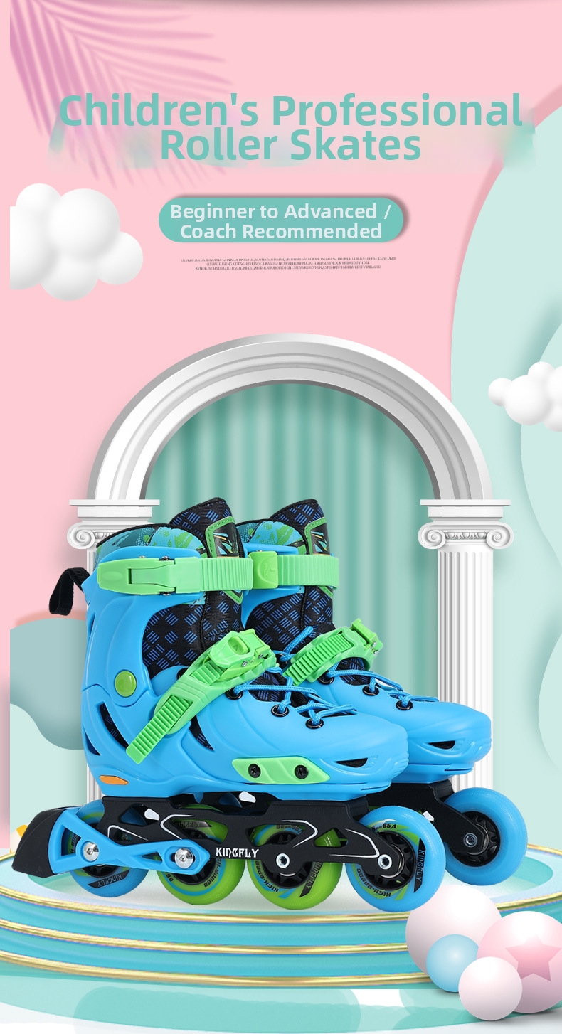 Kinder Rollschuhe Komplettset Für Anfänger Inline Skates_voghion.com