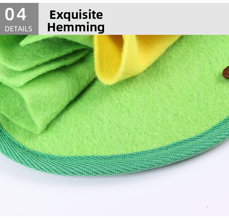 Pet Sniffing Mat For Dogs And Turtles Educational Slow Feeding_voghion.com