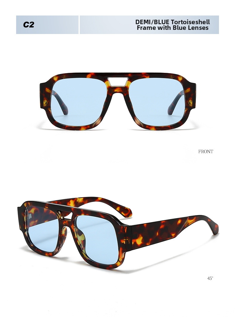Aviator Sonnenbrille Für Herren Mit Uv-schutz Modisch Lässig_voghion.com