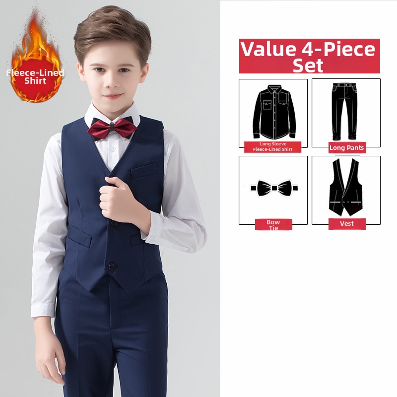 Jungen Festlicher Anzug Im Britischen Stil Für Kinder Und Feiern_voghion.com