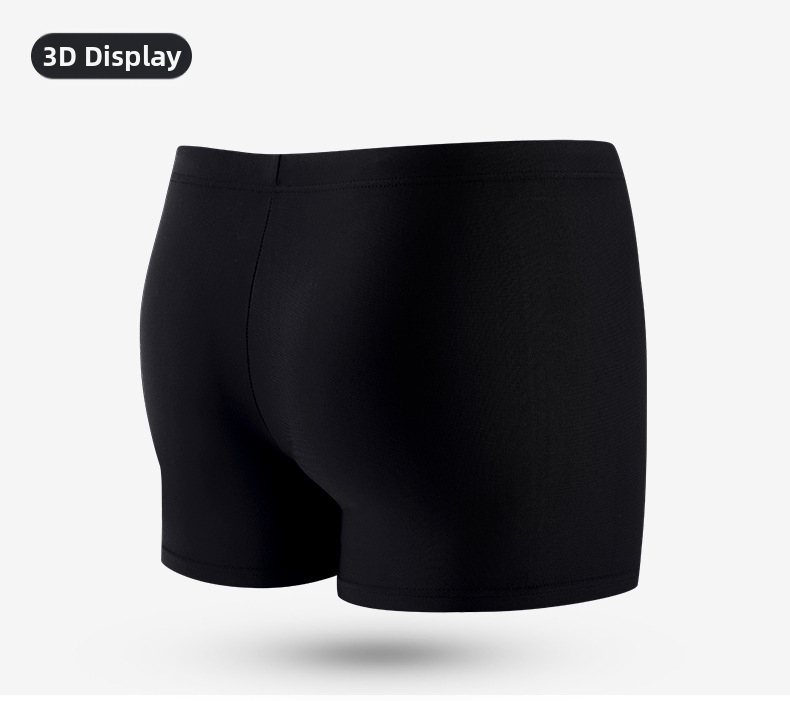Herren Badehose Mit Hohem Bund Konservativer Schnitt Für Herren_voghion.com