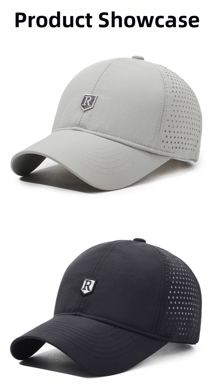 Quick Drying Breathable Mesh Baseball Cap For Women Sun Protection_voghion.com