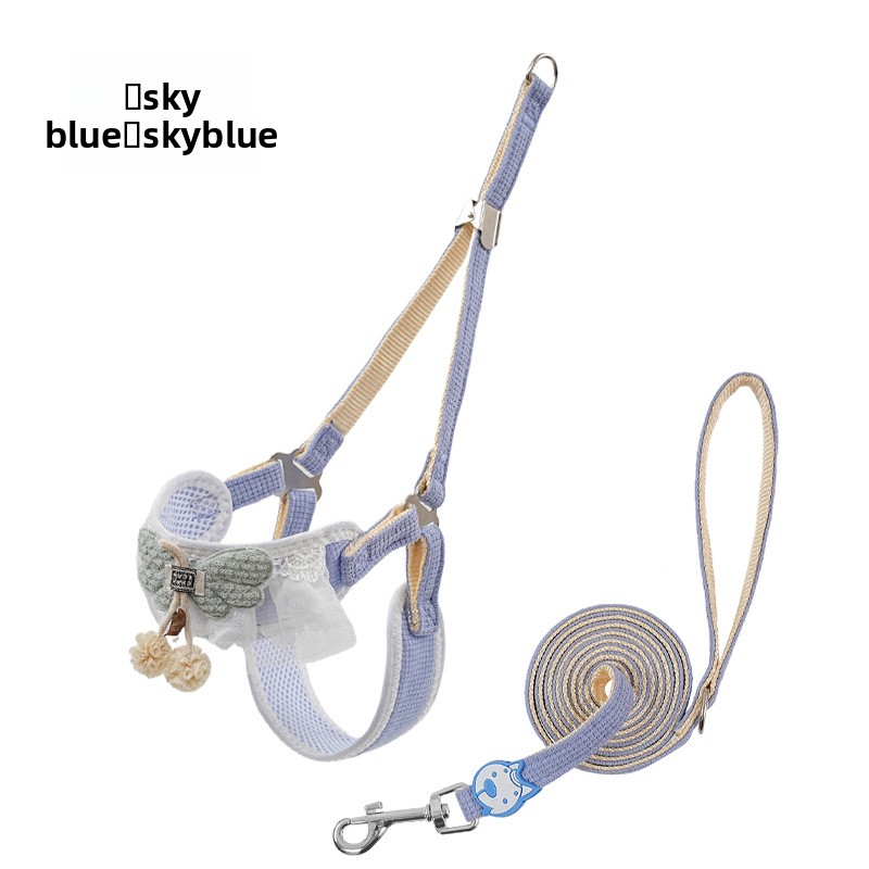 Dog Harness And Leash Set For Small And Medium Dogs Comfortable_voghion.com