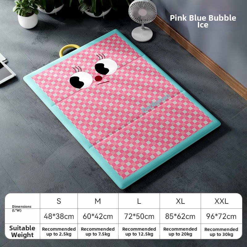 Tapis rafraîchissant Petcool pour chiens et chats, imperméable et sans ventilateur, idéal en toutes saisons pour soulager la chaleur estivale._voghion.com