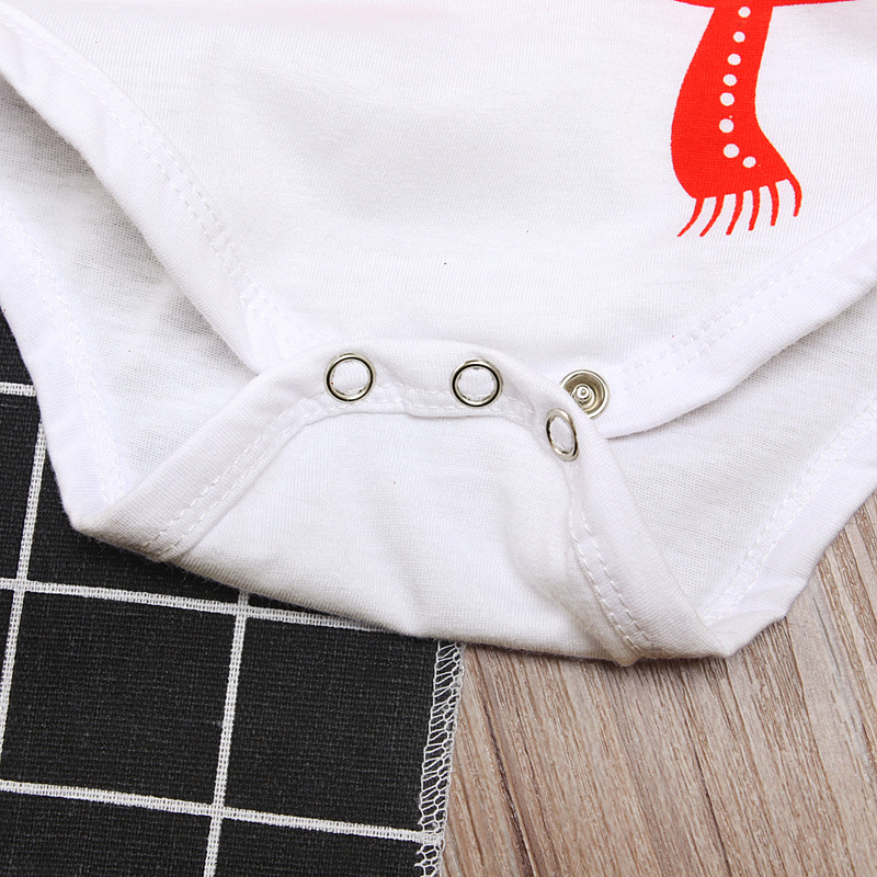 Kinder Schneemann Strampler Und Rock Set Langarm Herbst Outfit_voghion.com